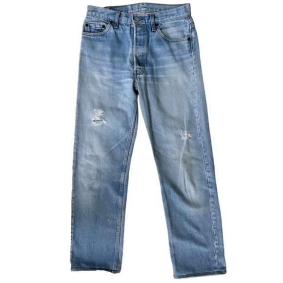 Vintage Levi's 501 Jeans from 80s/90s, Tag 30x36, Actual 29x29.5 - Picture 1 of 12